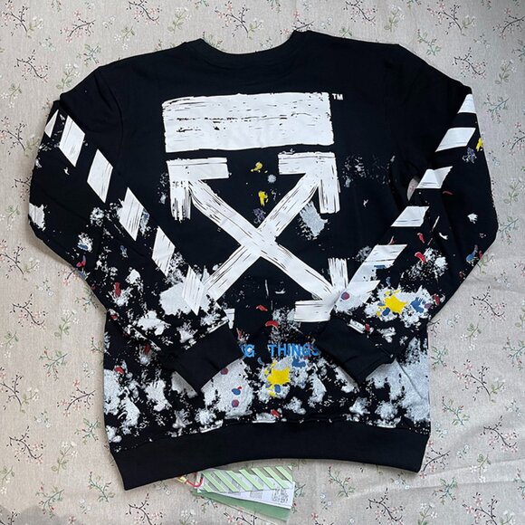 Off-White Galaxy Sweatshirt - Picture 1 of 8